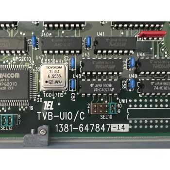 TEL 1381-647847-14 TVB-UIO/C Board